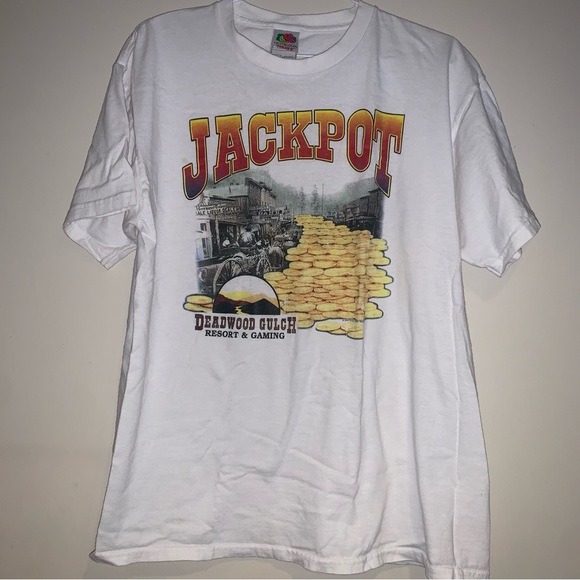 Deadwood Gulch Resort and Gaming ‘JACKPOT’ shirt - Picture 1 of 4